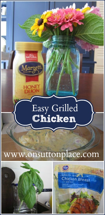 Easy Grilled Chicken - quick method that turns out perfectly cooked chicken every time!