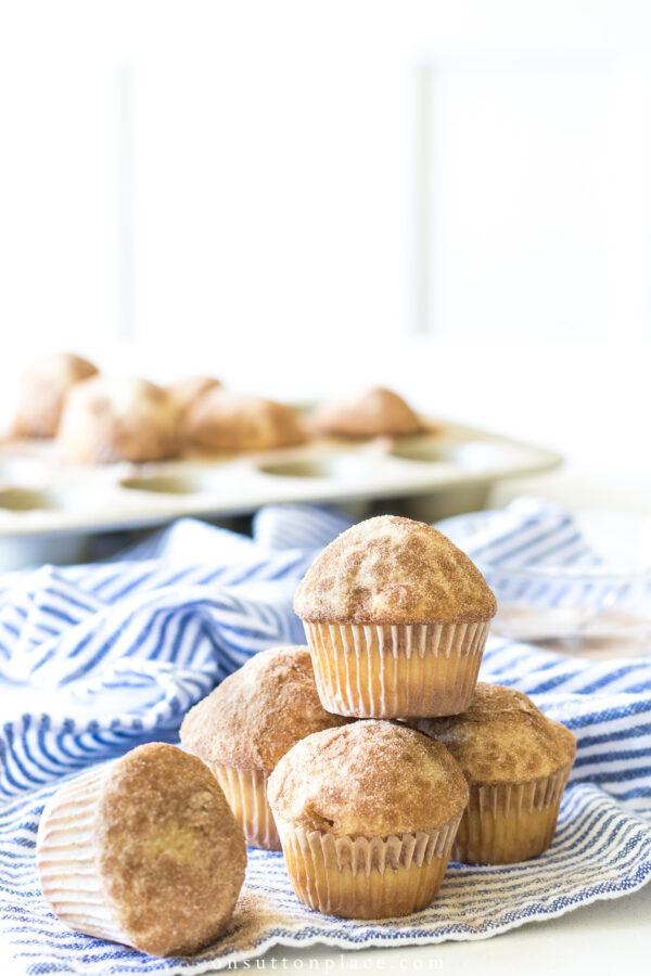 Tasty Cinnamon Muffins to Try the KitchenAid Mini Mixer