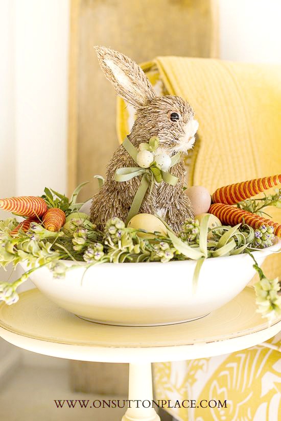 DIY Easter Bunny Nest: Easy & Quick! - On Sutton Place