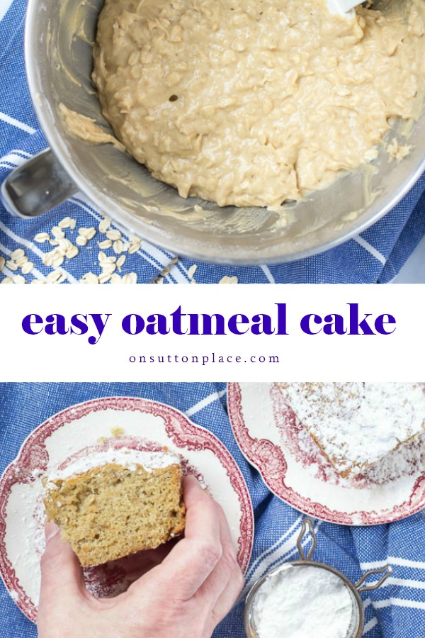 Easy & Hearty Oatmeal Cake Recipe On Sutton Place