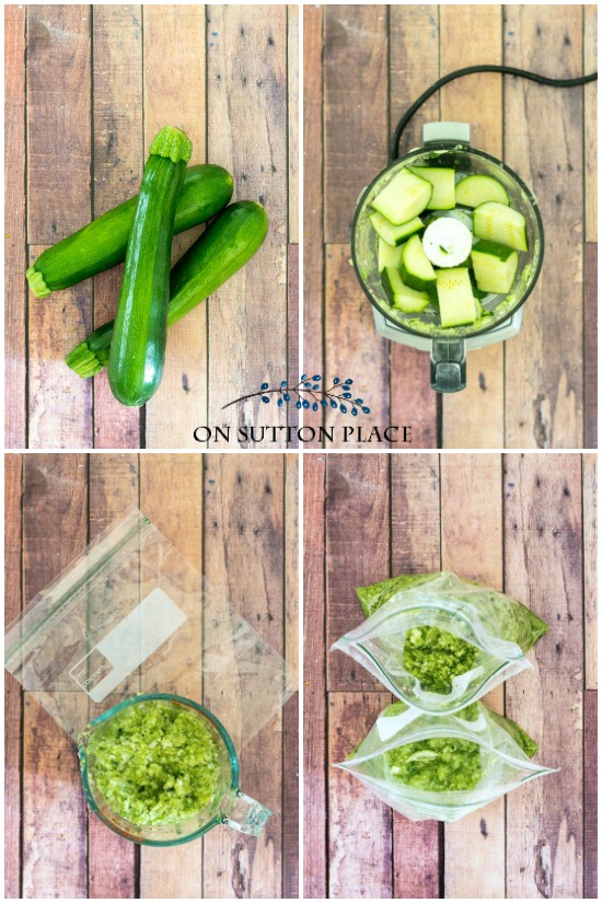 How to Freeze Zucchini The Easy Way - On Sutton Place