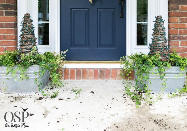 DIY Galvanized Wash Tub Planters - On Sutton Place