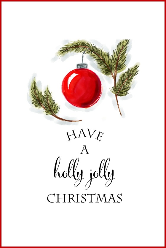 Free Christmas Printables On Sutton Place