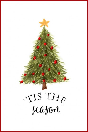 Free Christmas Printables On Sutton Place