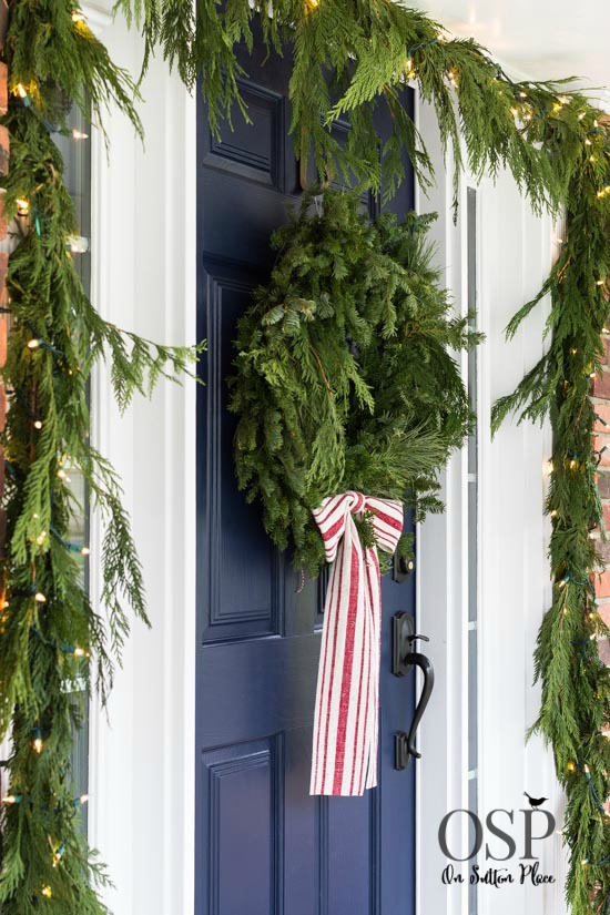 DIY Christmas Porch Decor Ideas - On Sutton Place