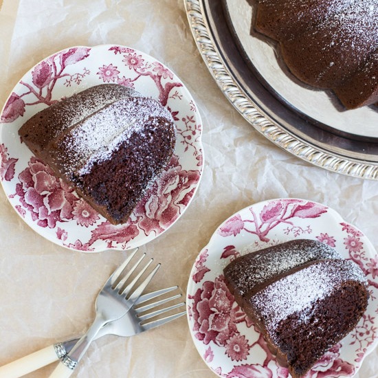 Gingerbread Bundt Cake - Amy Treasure