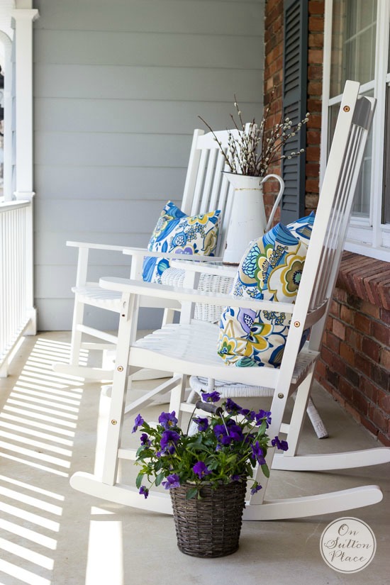 10 Ways to Perk Up Your Porch | Easy Ideas - On Sutton Place