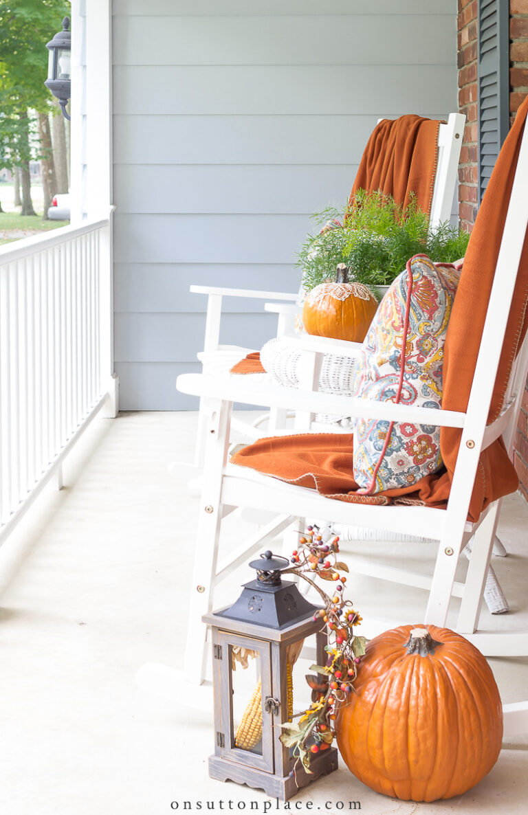 Easy Fall Porch Decor: A 5 Step Process - On Sutton Place