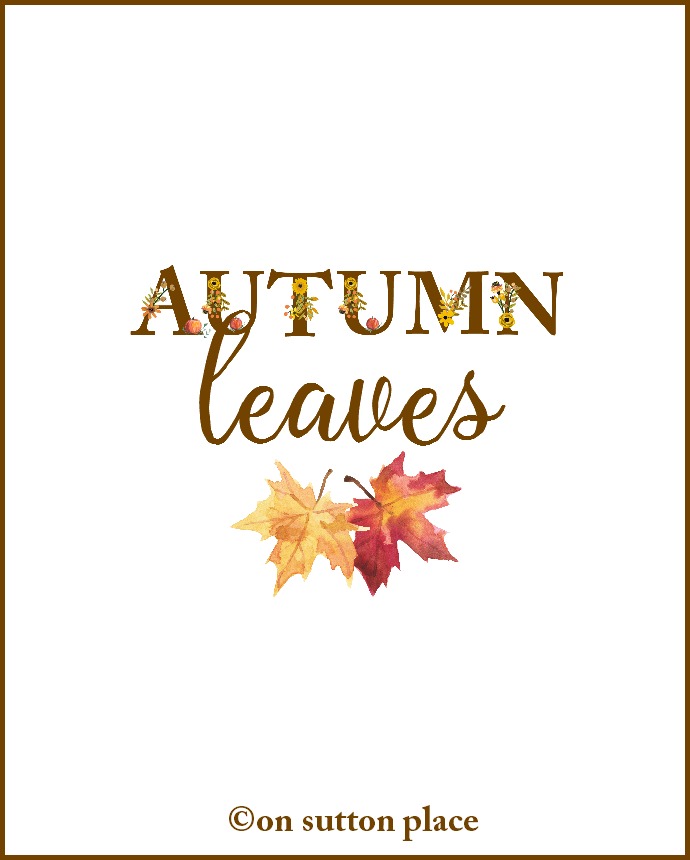 fall floral alphabet printables banners diy wall art