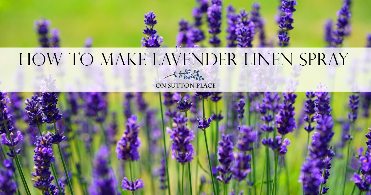 Easy DIY Lavender Sachets with Custom Tags - On Sutton Place