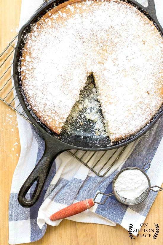 Vanilla Cake Pan Cake Recipe