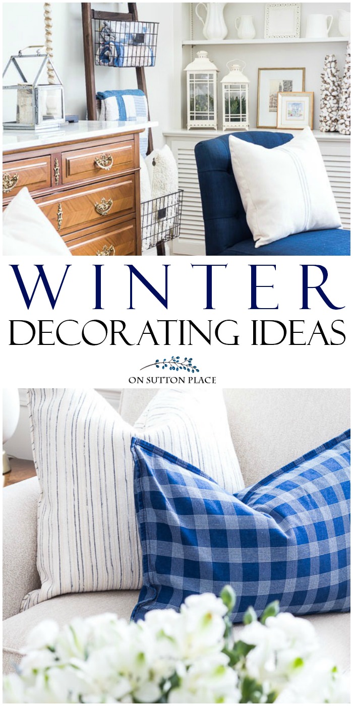 Winter Living Room Decorating Ideas | On Sutton Place