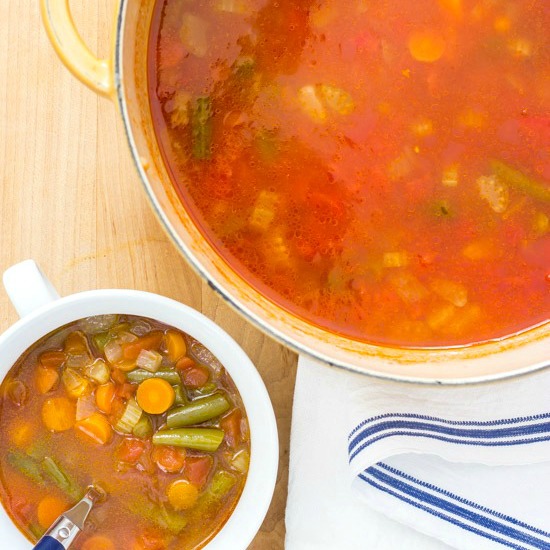 Easy Weight Loss Vegetable Soup Recipe - On Sutton Place