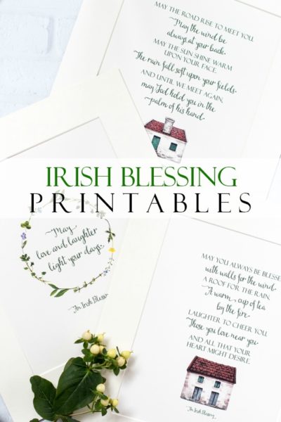 Irish Blessing Quotes Free Printables for St. Patrick's Day