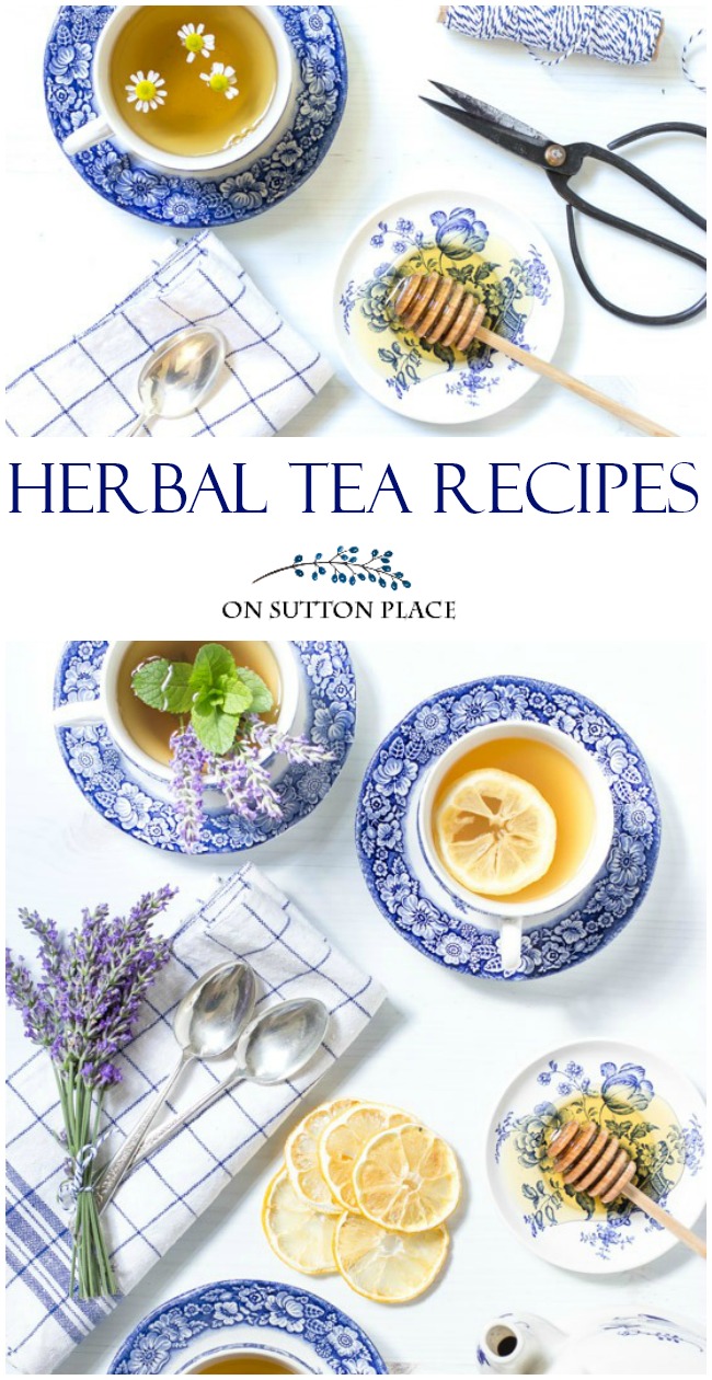 Best Herbal Tea Recipes To Make At Home - On Sutton Place