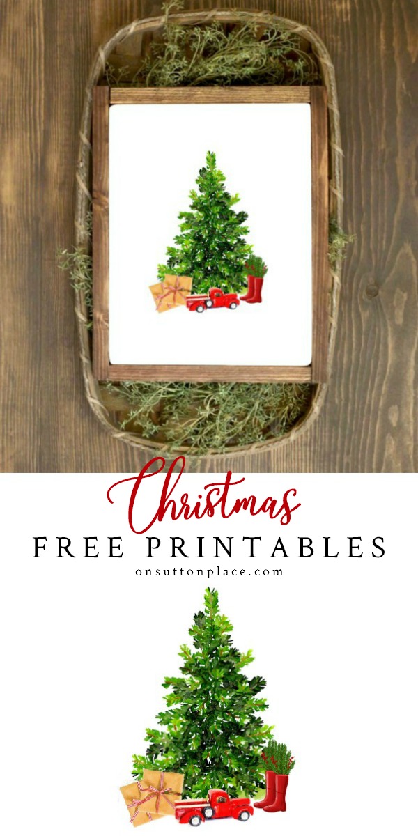 Free Christmas Printables Holiday Wall Decor Ideas On Sutton Place