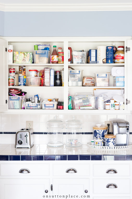 Kitchen Pantry Organization — Minimalee