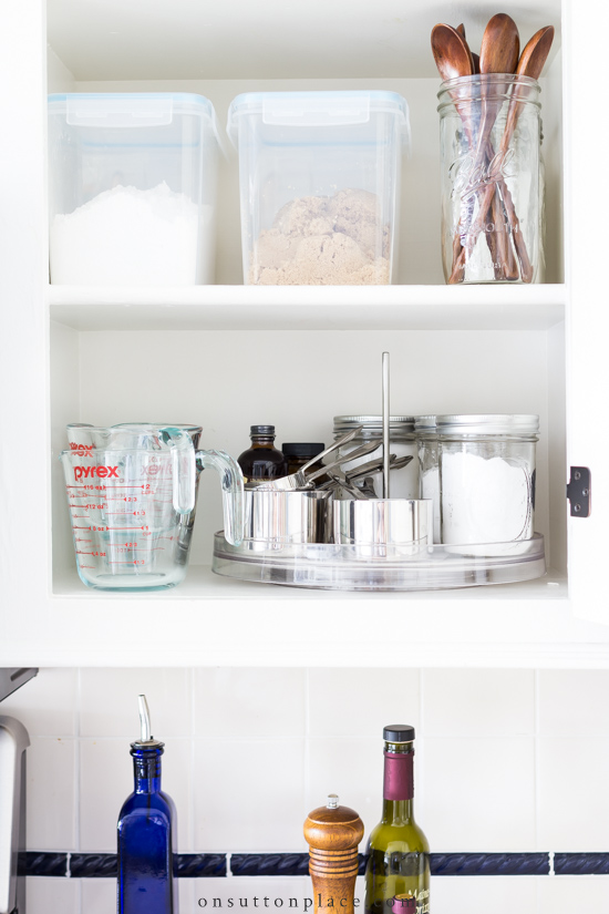 How to Spice Up Your Baking Cabinets
