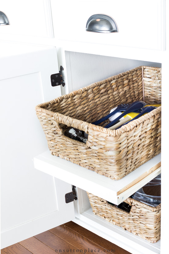 What is a wicker basket unit? - DIY Kitchens - Advice  Kitchen basket  storage, Kitchen furniture design, Kitchen cupboard designs