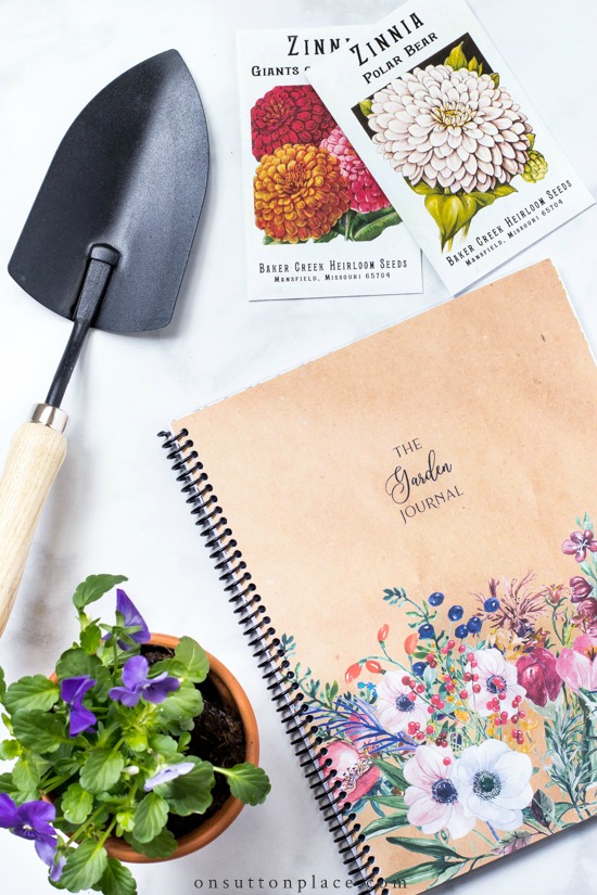 The Garden Journal (Free Digital Download) - On Sutton Place