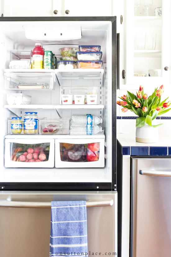 Fridge Organization Ideas - Tour Our Refrigerator! - Small Stuff Counts