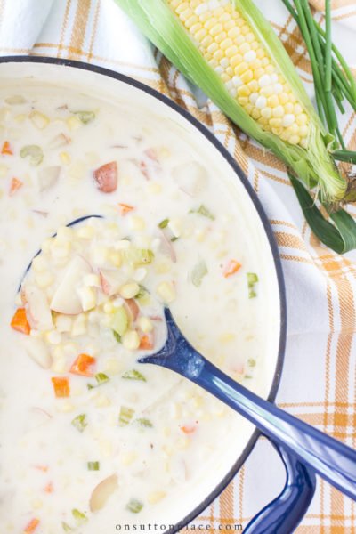 Corn Chowder Recipe: Hearty & Delicious! - On Sutton Place