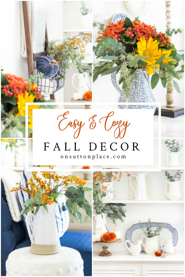 Cozy Living Room Ideas for Fall - On Sutton Place