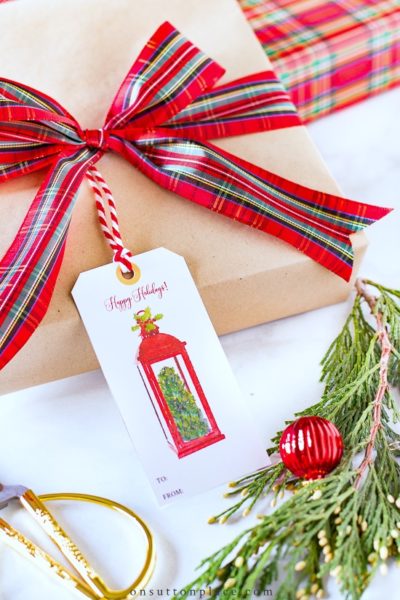 Free Printable Christmas Tags for Gift Giving | On Sutton Place