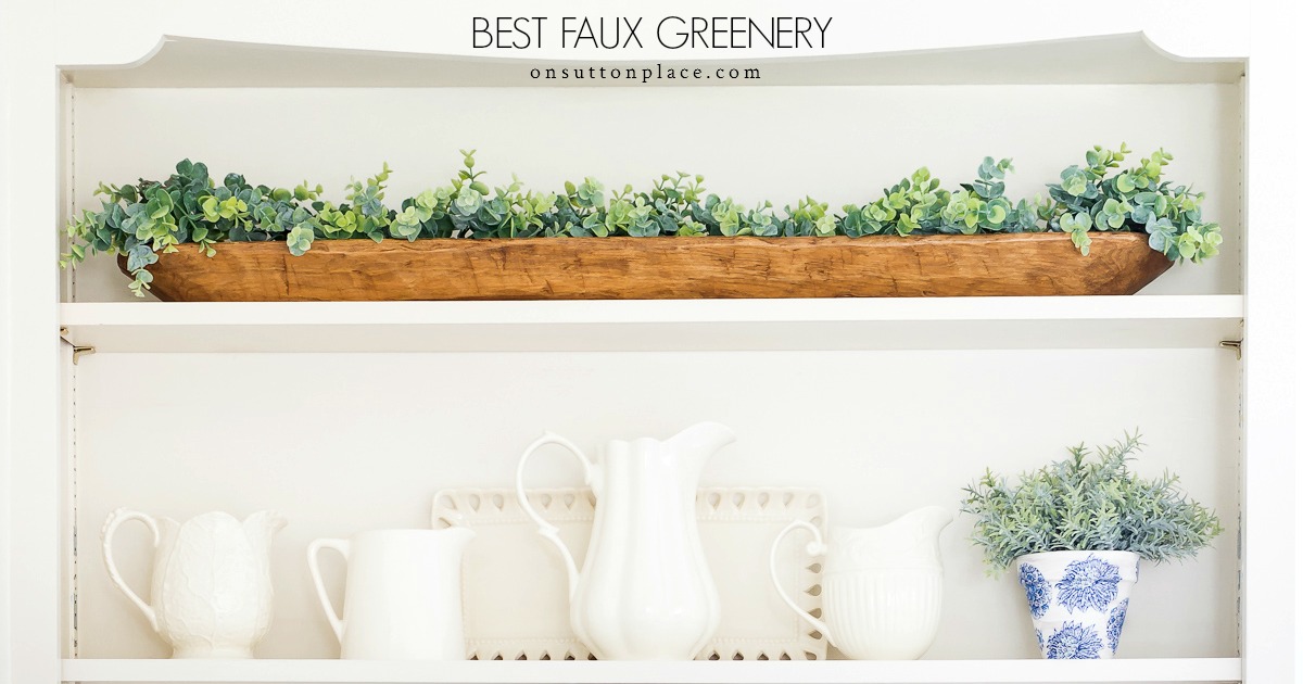 Sources for My Favorite Faux Greenery - On Sutton Place