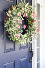 Easy & Beautiful 3-Step DIY Spring Wreath - On Sutton Place