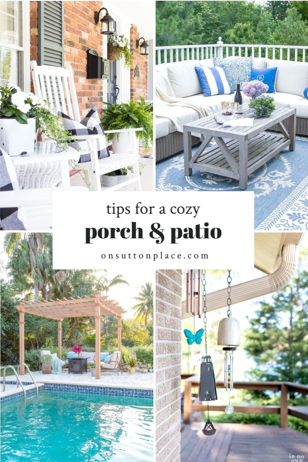 8 Tips for a Perfect Porch & Patio - On Sutton Place