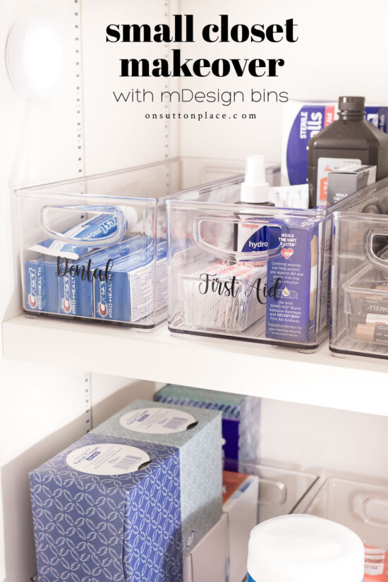 Small Linen Closet Organization Ideas and a Make Over - Almost Practical