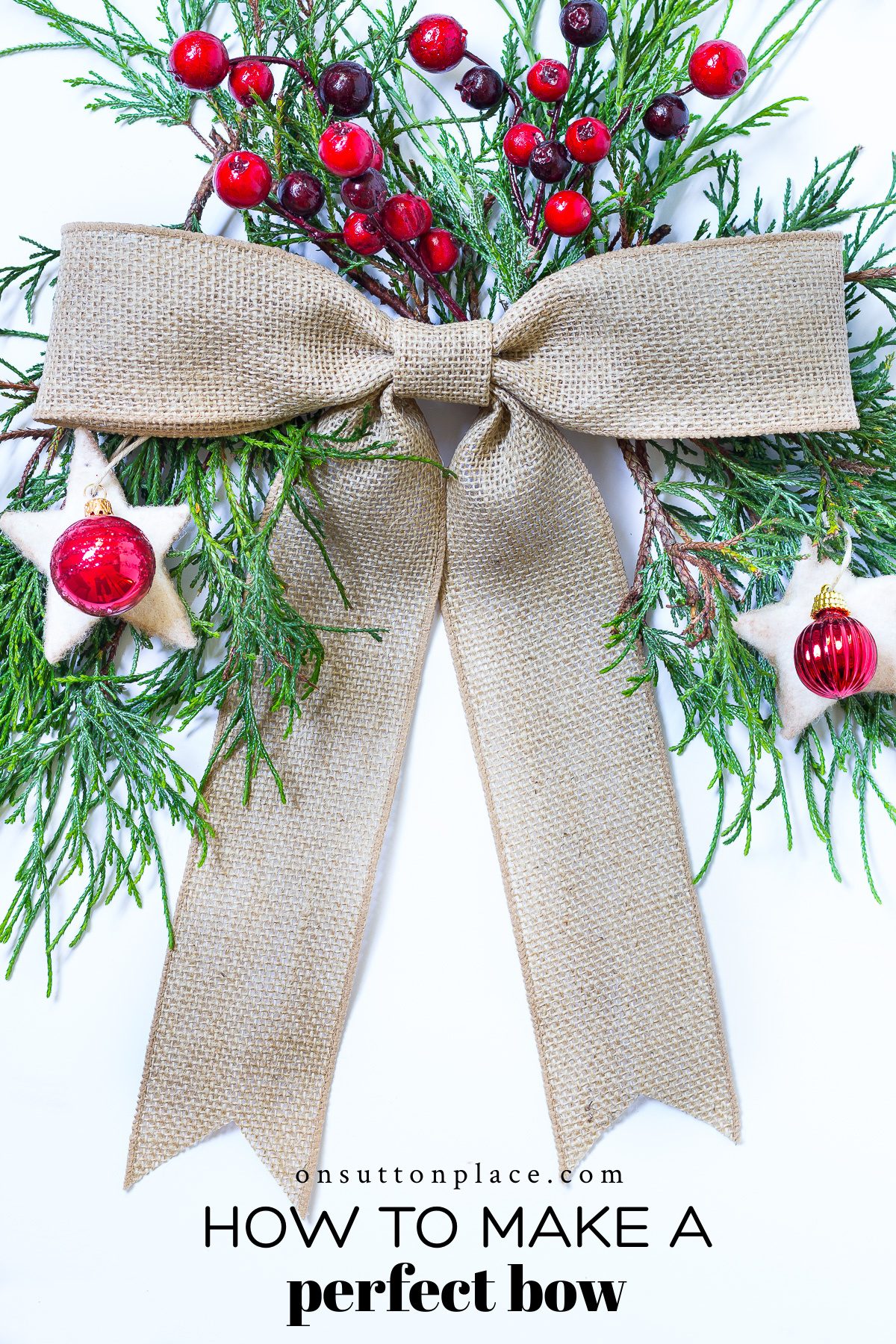 how-to-make-a-bow-for-a-wreath-on-sutton-place