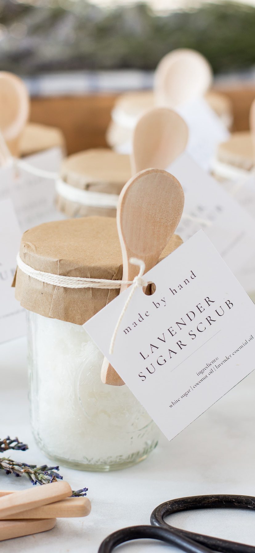 Easy DIY Lavender Sachets with Custom Tags - On Sutton Place