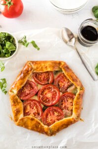 Easy & Fresh Tomato Galette Recipe - On Sutton Place