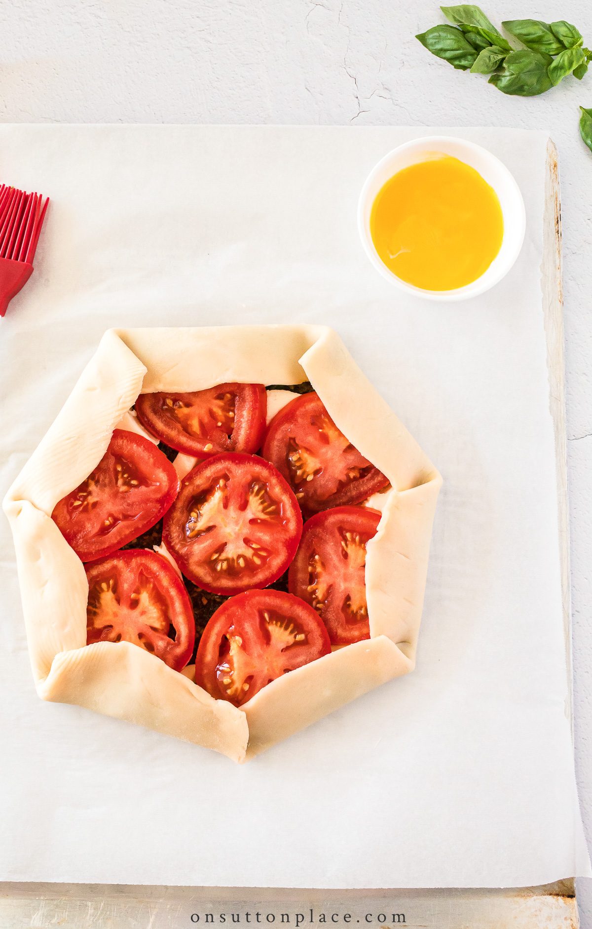 Herbed Tomato Galette - Designs of Any Kind, Recipe