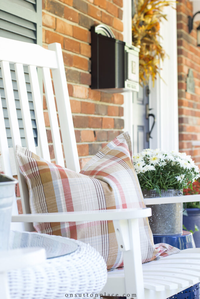 Front Porch Fall Decorating Inspiration - On Sutton Place