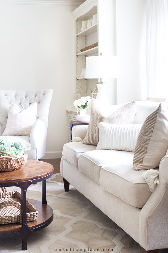 Neutral Pillows: They Don't Have to Be Boring! - On Sutton Place