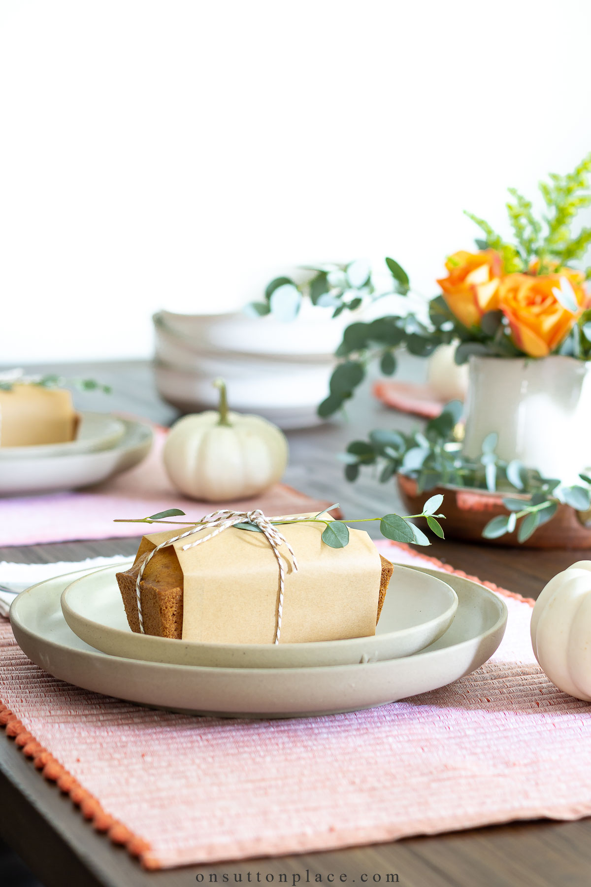 Fall Baking, Colorful Touches in Our New Kitchen + a Fall Tablescape