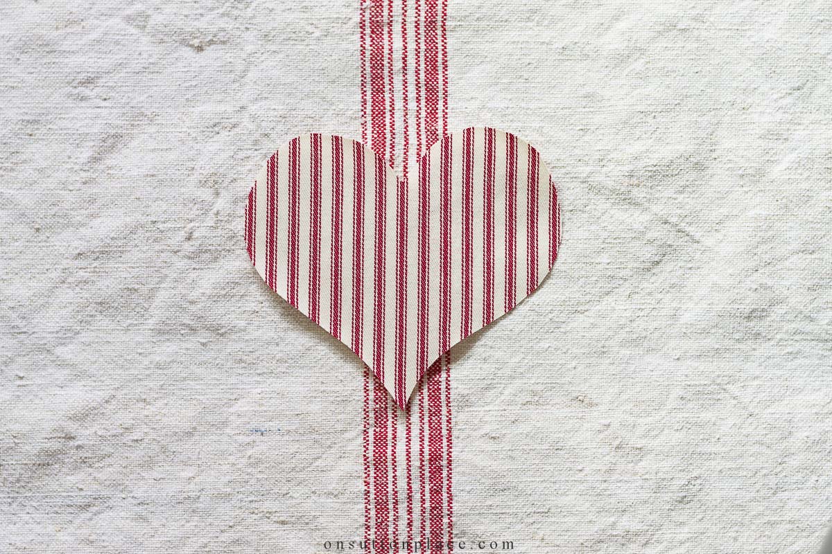 How To Make A Straw Heart Ornament - Sew Historically