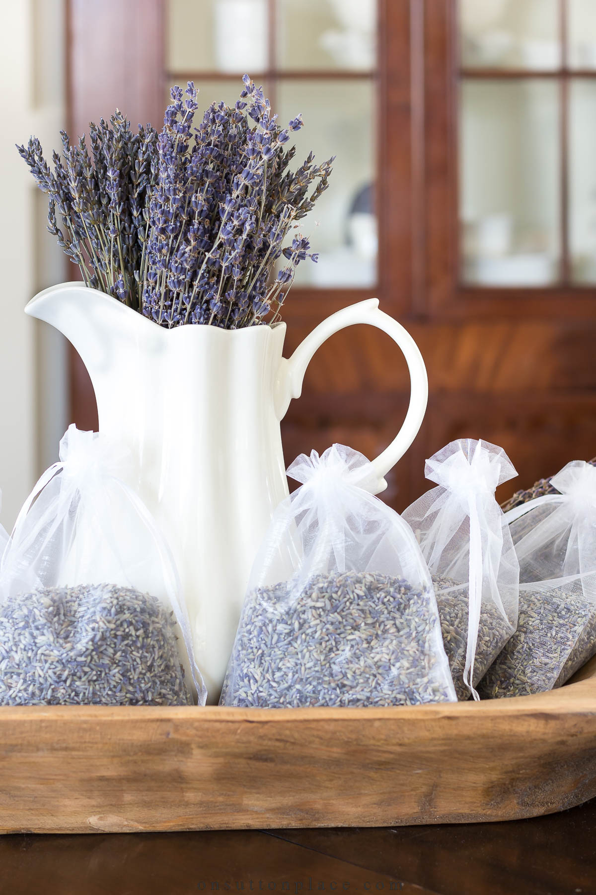 Easy DIY Lavender Sachets with Custom Tags - On Sutton Place