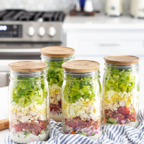 Mediterranean Salad Jars (V) — What's for Meal Prep
