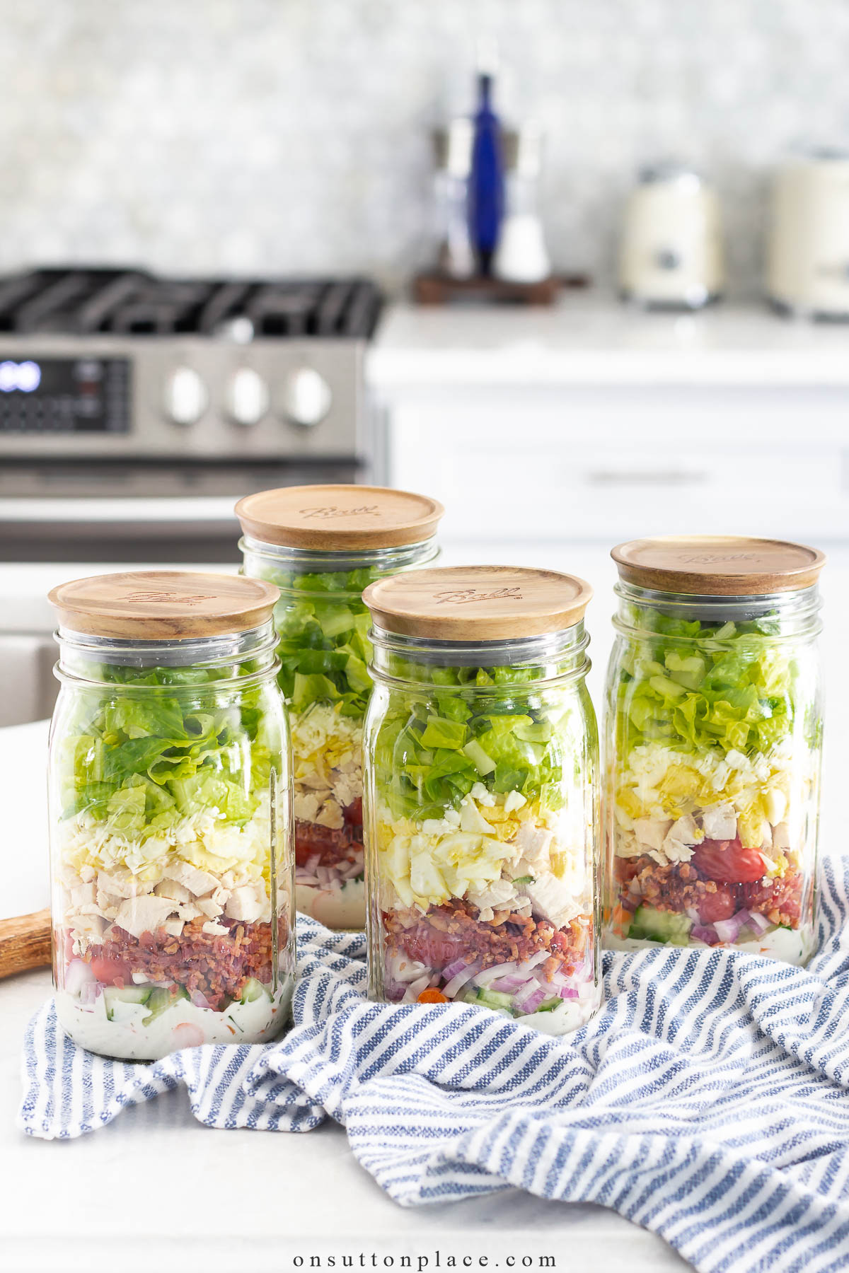 Easy Salad Dressing & Another Use for Your Mason Jars