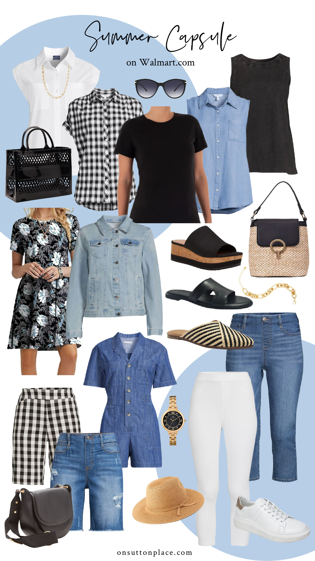 Summer Capsule Wardrobe With Walmart - On Sutton Place