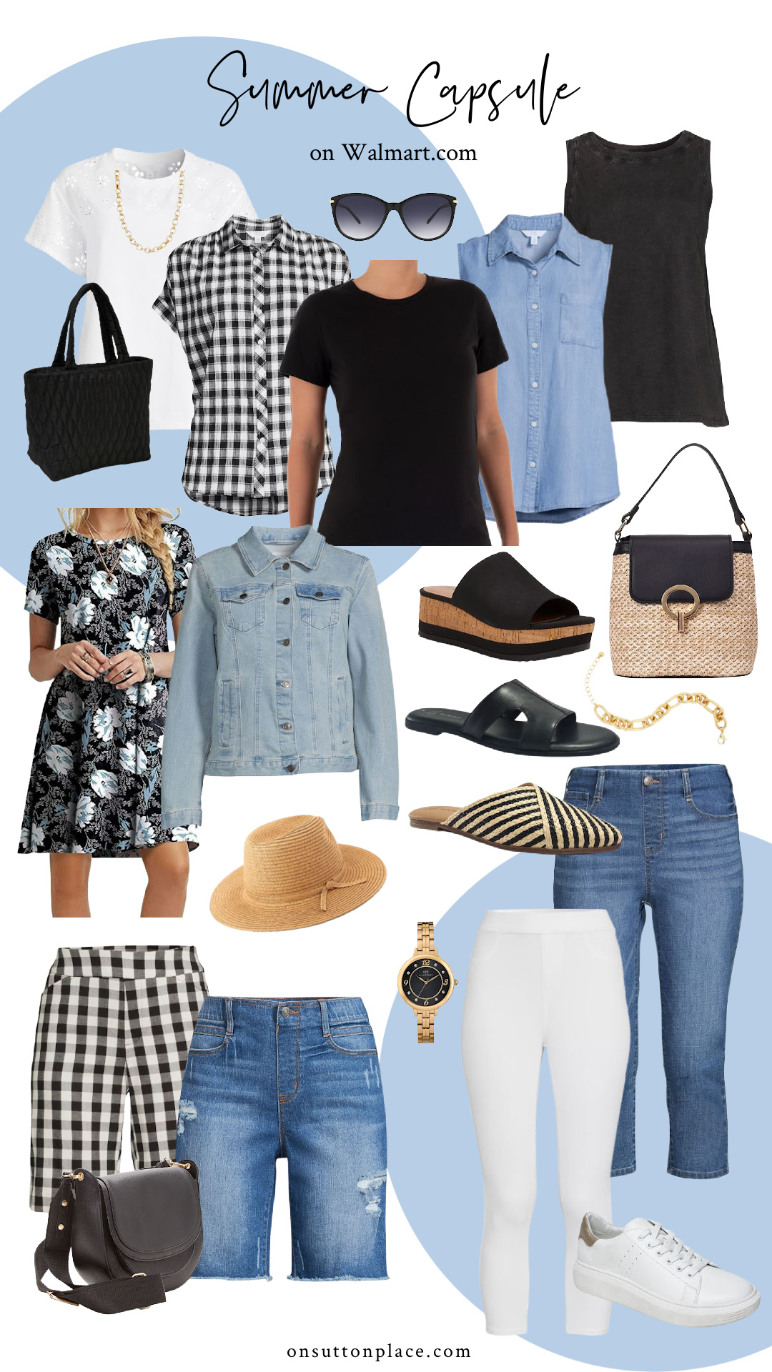 Summer Capsule Wardrobe With Walmart - On Sutton Place