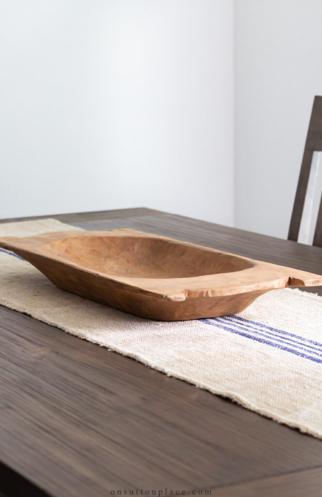 https://www.onsuttonplace.com/wp-content/uploads/2023/07/reproduction-dough-bowl-on-grain-sack-runner-2023-663x1024.jpg