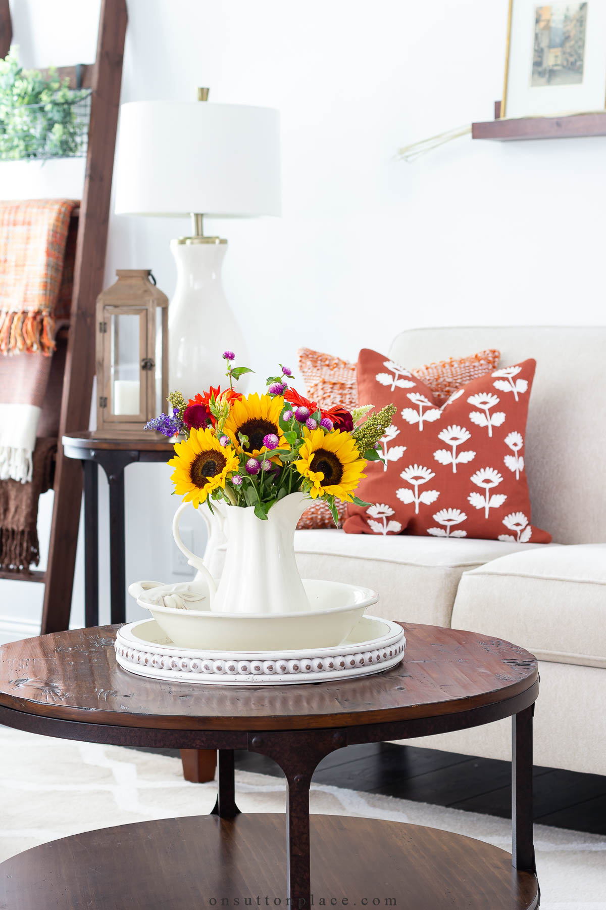 Fall Vignette Ideas | Simple, Festive & Fun - On Sutton Place