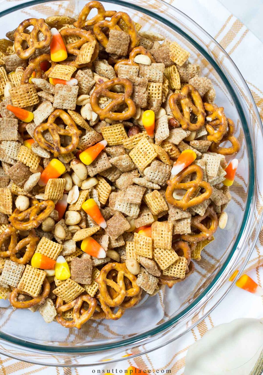The Best Sweet Chex Mix Recipe: Oven Baked Snack - On Sutton Place